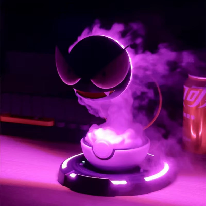 Gastly Usb Air Humidifier Anime Water Mist Aromatherapy Diffuser Desktop Humidifier Creative Atmosphere Lighting Gifts