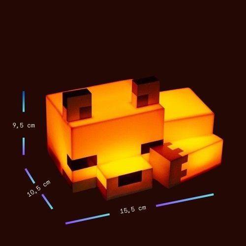 Minecraft Fox Night Light